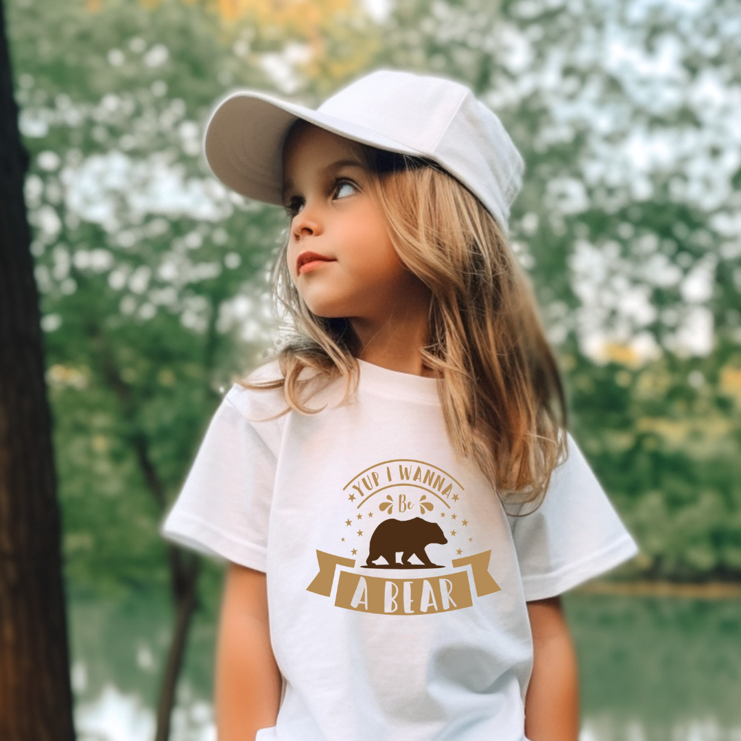 "Yup I Wanna Be a Bear" Unisex T-Shirt