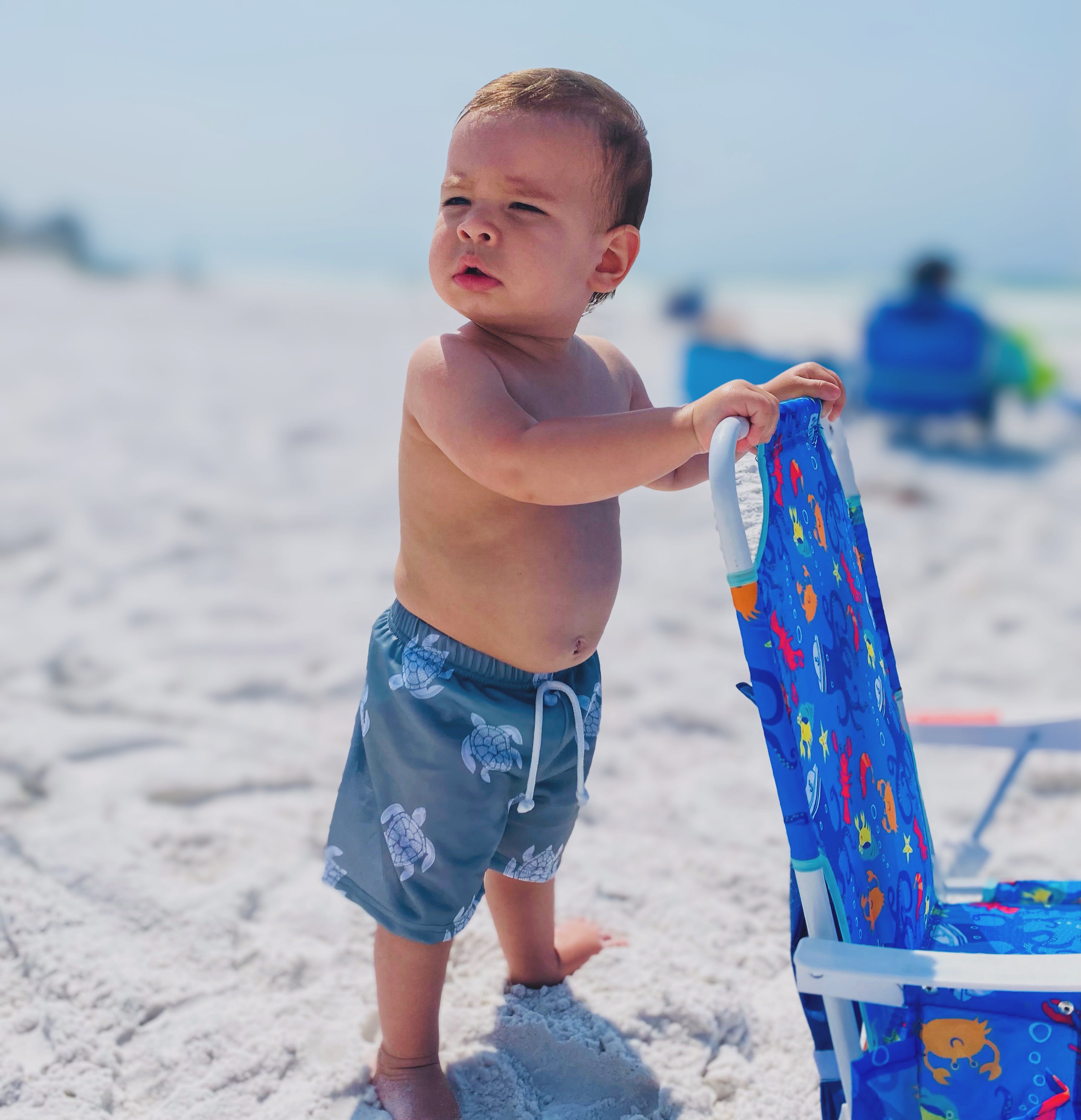 Island Time Swim Trunks