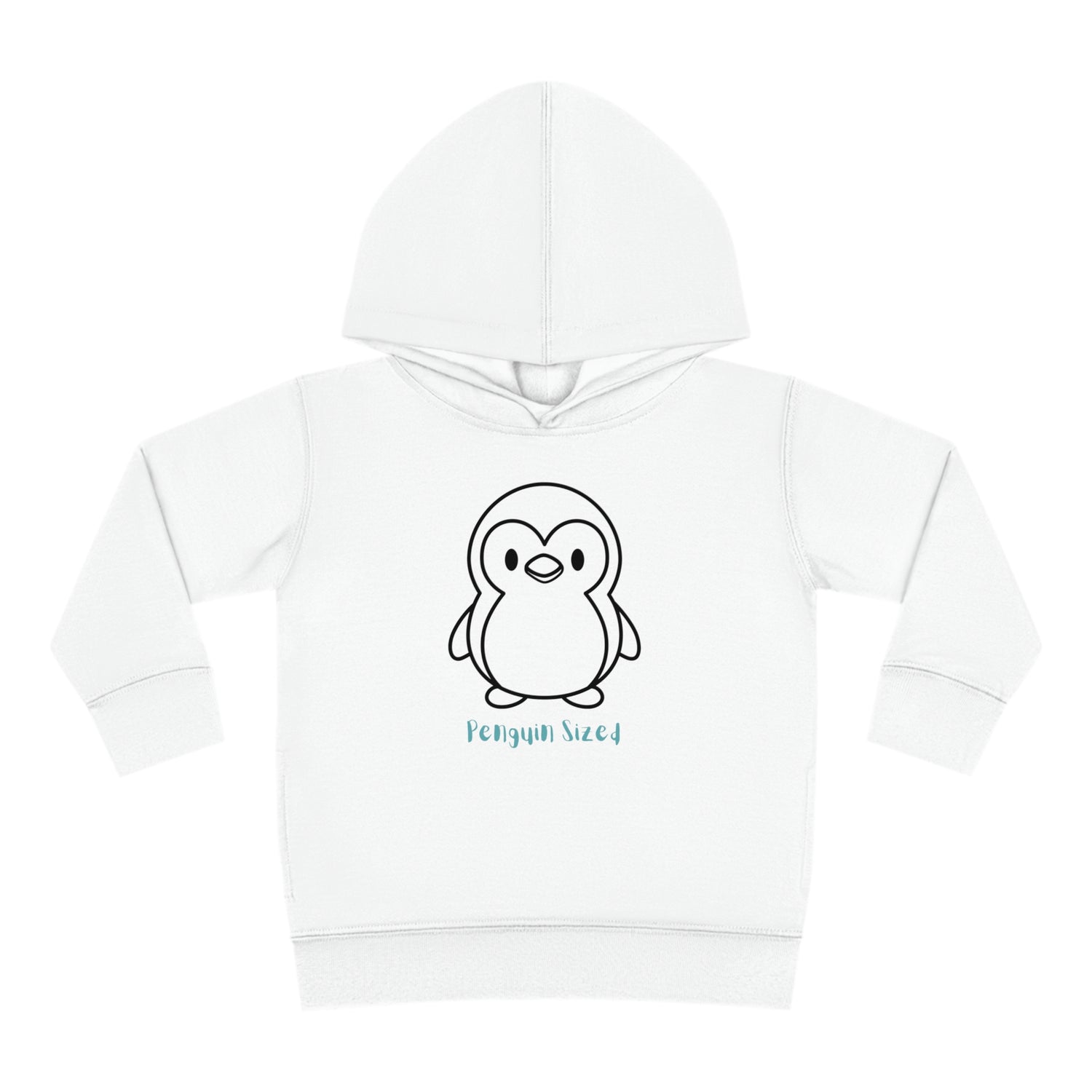 &quot;Penguin Sized&quot; Toddler Unisex Hoodie