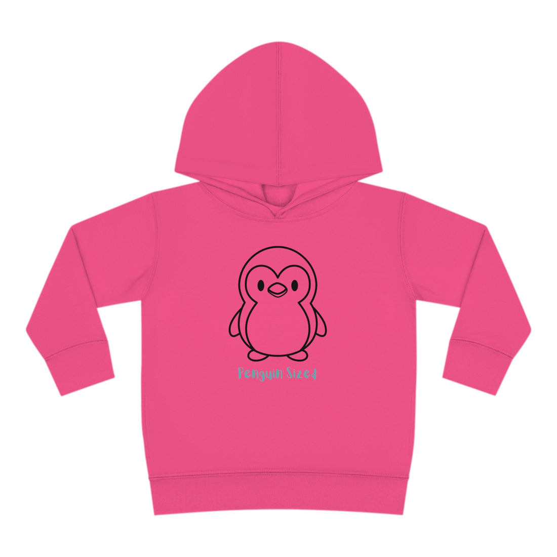 &quot;Penguin Sized&quot; Toddler Unisex Hoodie