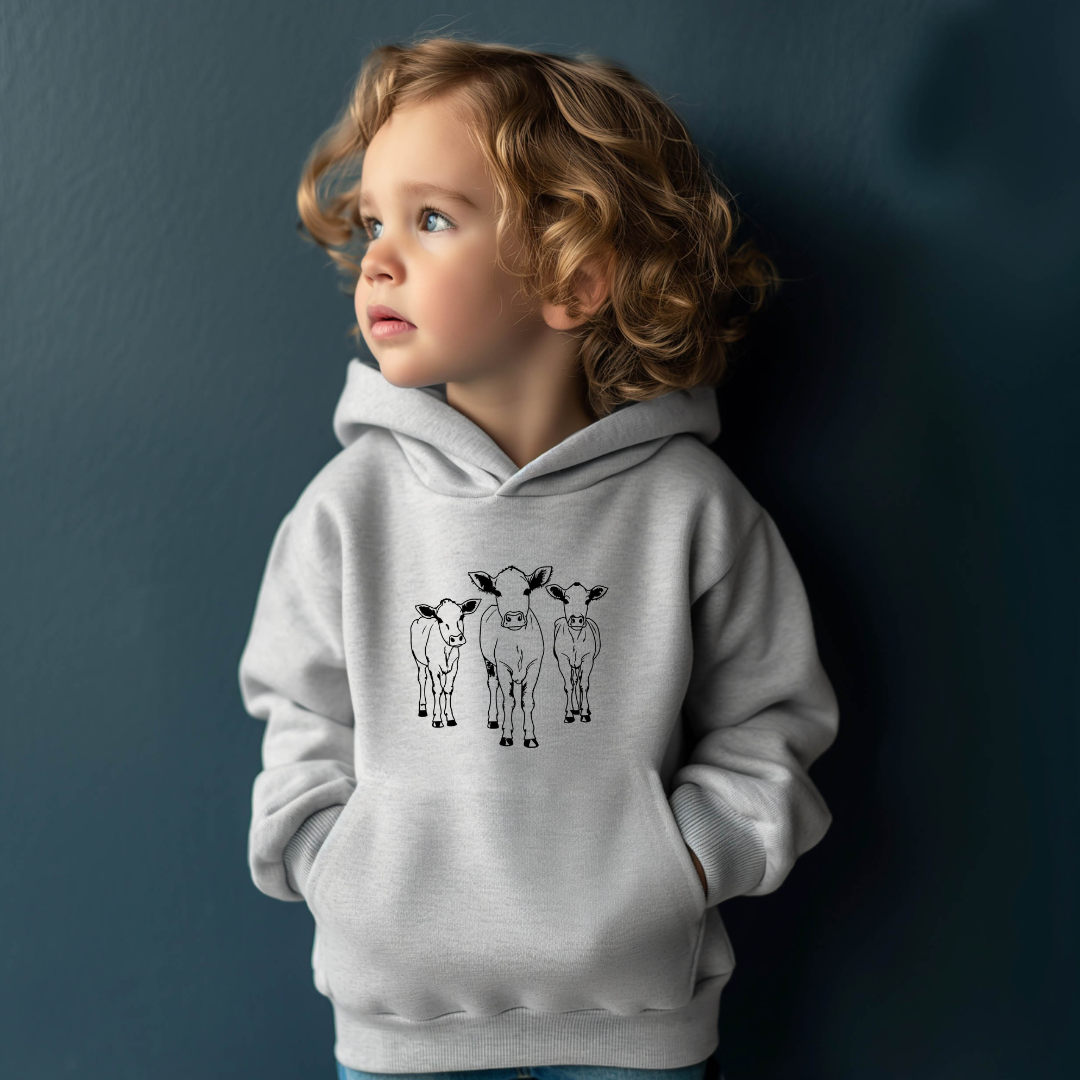 Cow Buds Unisex Hoodie