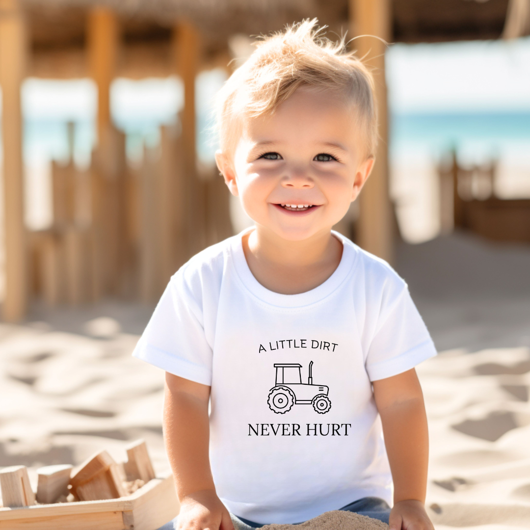 &quot;A Little Dirt Never Hurt&quot; Unisex T-Shirt