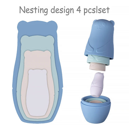 Silicone Nesting/Stacking Bears