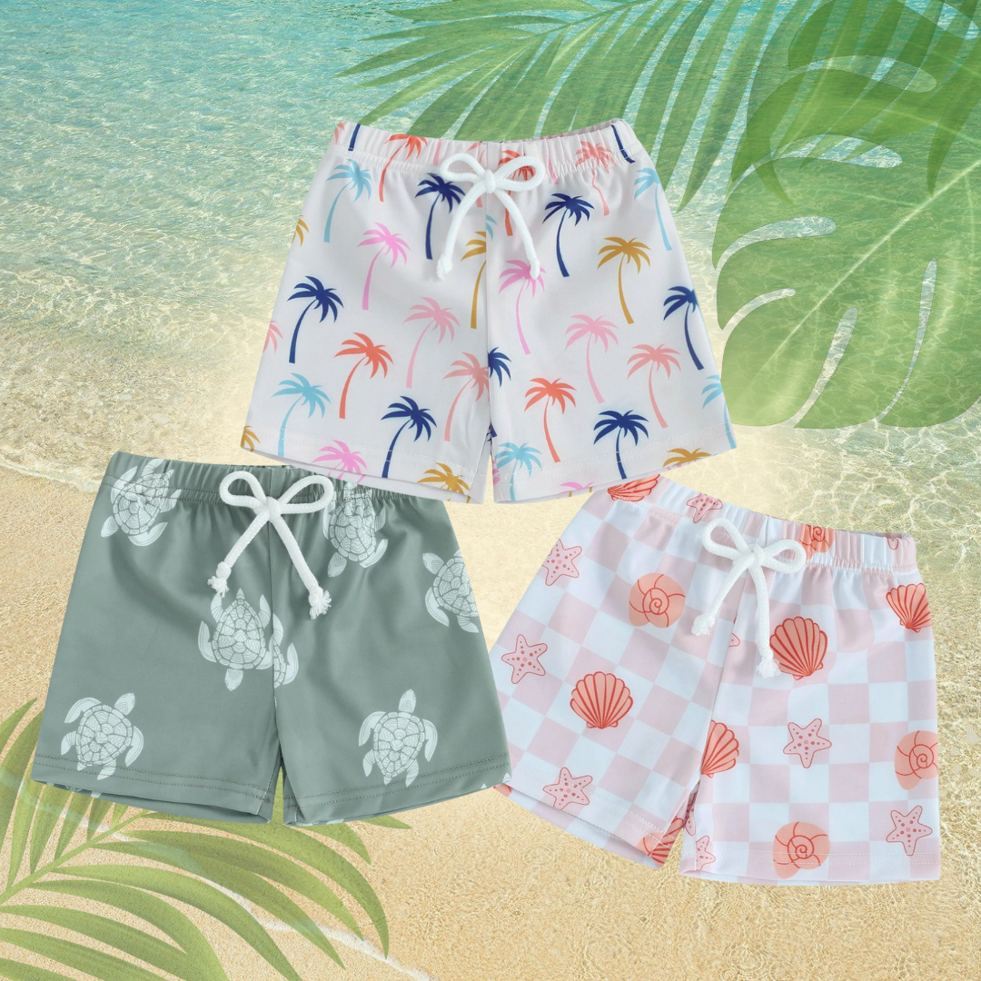 Island Time Swim Trunks