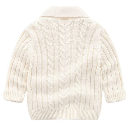 Little Gentlemen Knit Cardigan