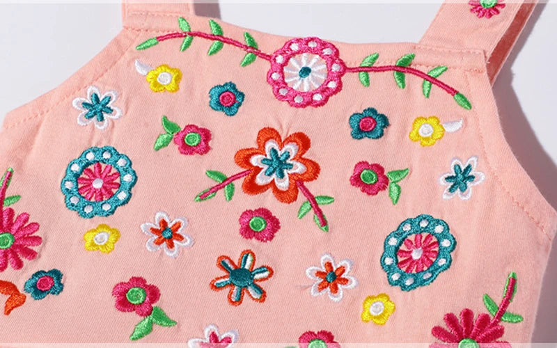 Sweet Serenity Embroidered Dress