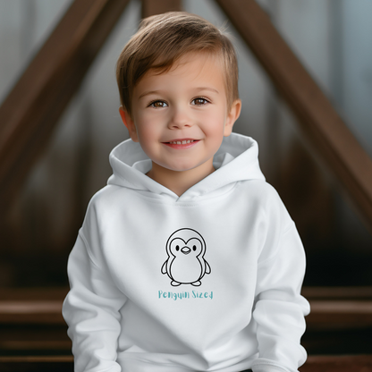 &quot;Penguin Sized&quot; Toddler Unisex Hoodie