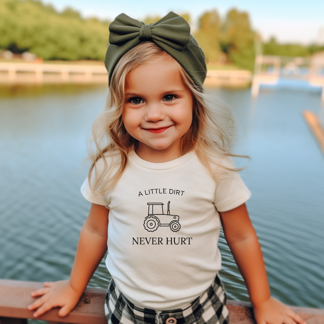 &quot;A Little Dirt Never Hurt&quot; Unisex T-Shirt