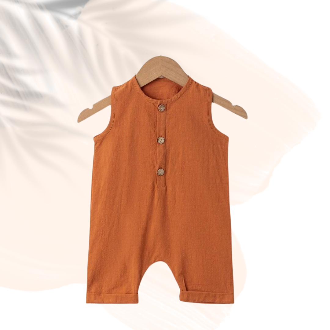 Adorable Adventure Cotton &amp; Linen Romper