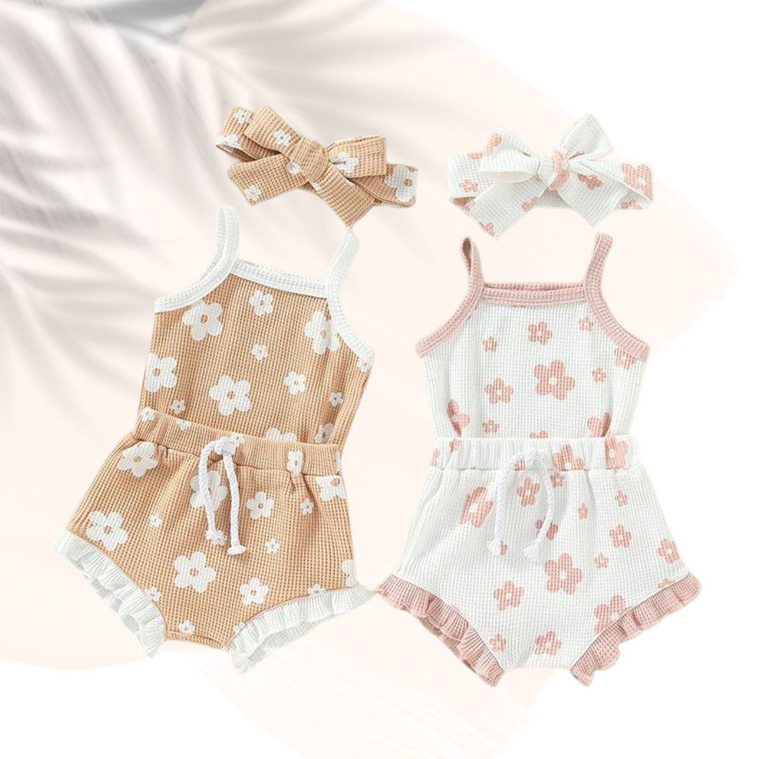 Blossom Breeze Waffle 2-Piece Set