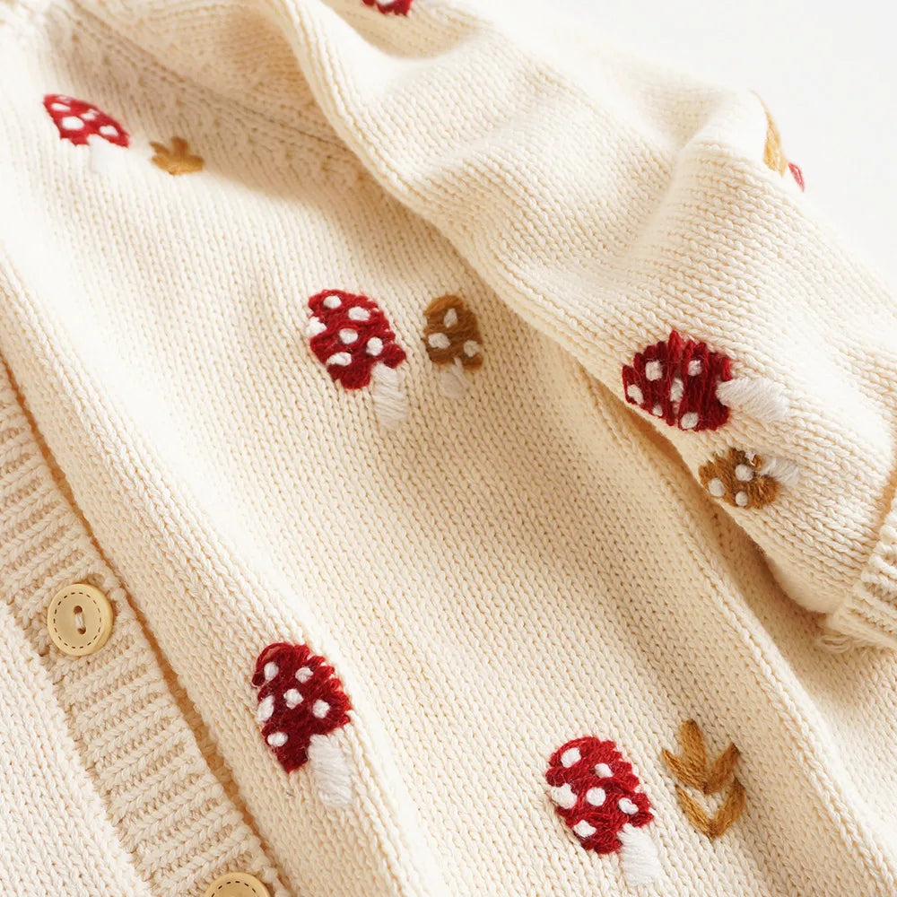 Mushroom Knit Sweater