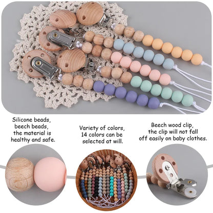 Soothing Silicone Pacifier Chain