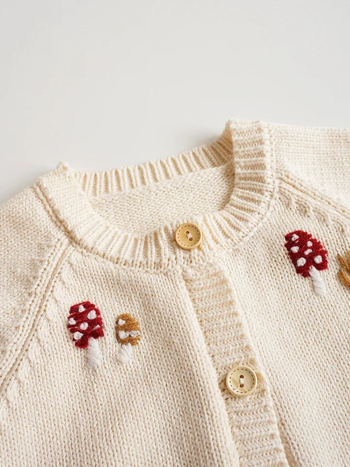 Mushroom Knit Sweater