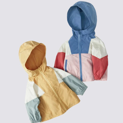 Little Adventurer Hooded Windbreaker Jacket