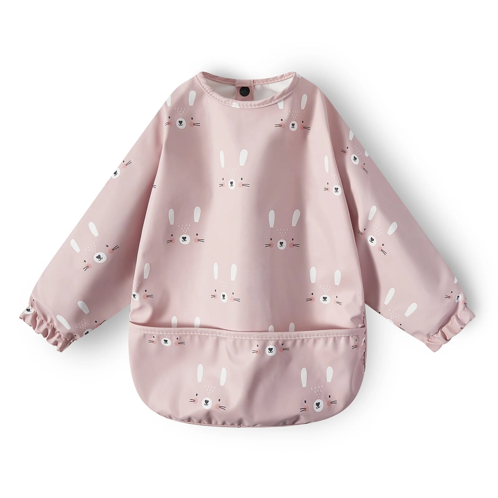 Mess-Free Munchkins: Full Coverage Baby Bib/Smock