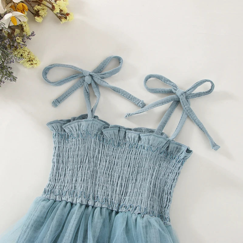 Tutu Delight: Smocked Romper w/Headband