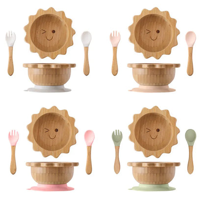 Bamboo Baby 3 Pcs Tableware Set