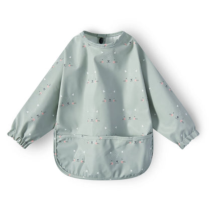 Mess-Free Munchkins: Full Coverage Baby Bib/Smock