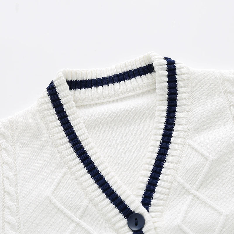 Preppy Knit Cardigan