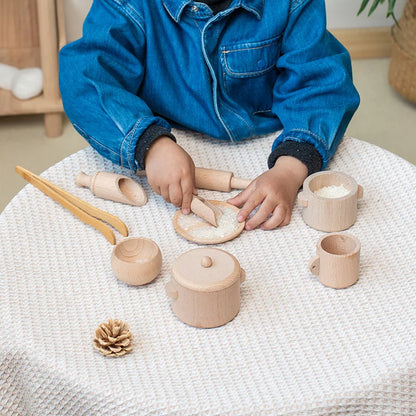 Enlighten &amp; Engage: Simulated Kitchen Wooden Set