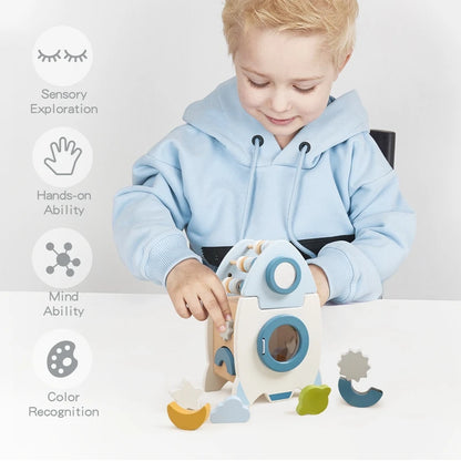 Galactic Explorer 5-in-1 Multifunctional Montessori Toy