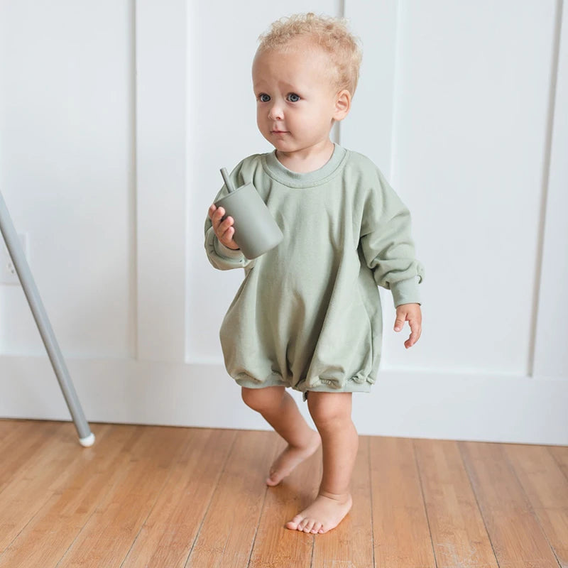 Sweatshirt Bubble Romper