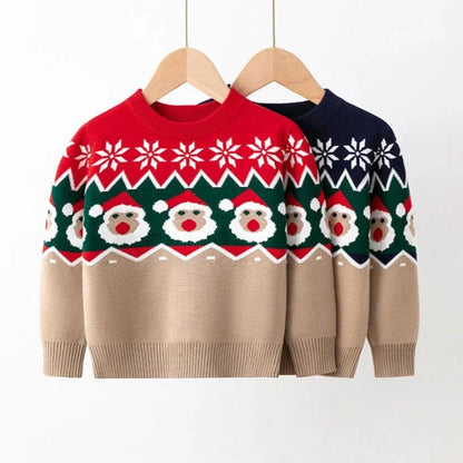 Rudolph Pullover Knit Sweater