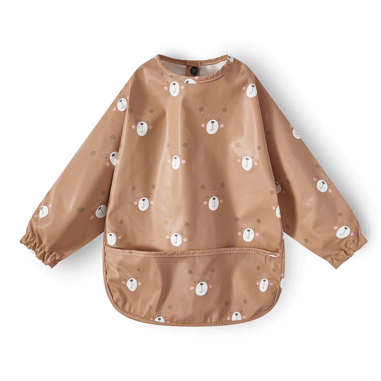 Mess-Free Munchkins: Full Coverage Baby Bib/Smock