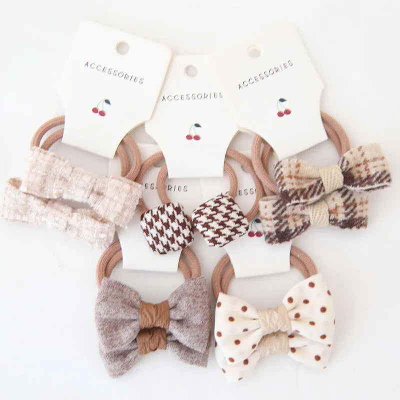 Adorable Charm: Hair Bow Ties